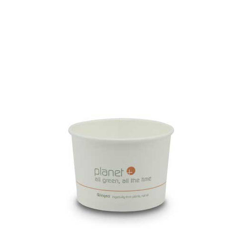 Asean White Compostable Food Container, 8 Ounce -- 1000 per case