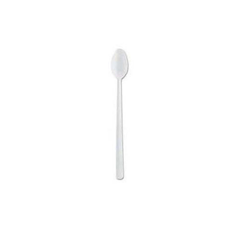 Nutri Bon White Polypropylene Medium Weight Soda Spoon -- 1000 per case