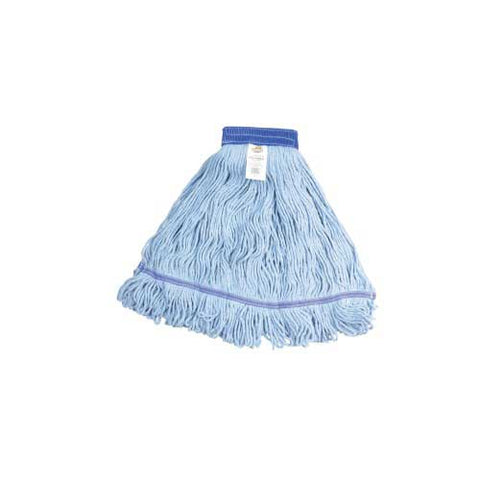 Janico Blue Cotton XL 4 Ply Loop End Mop Head, 1.92 Pound -- 12 per case