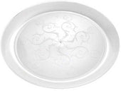 Fineline Savvi Serve Plastic Clear Plate, 6.25 inch -- 240 per case