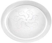 Fineline Savvi Serve Plastic Clear Plate, 9 inch -- 240 per case