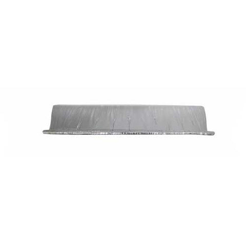 Jif Foil Silver Aluminum Round Container, 8.94 x 8.94 x 1.40 inch -- 500 per case