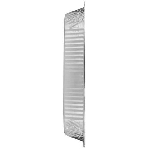 Jif Foil Silver Medium Aluminum Steam Table Pan, 20.75 x 12.81 x 2.19 inch -- 50 per case