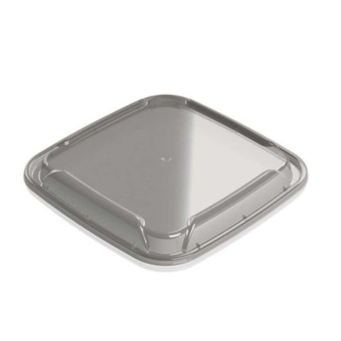 Aviva Plastics Clear Polypropylene Lid for RR-4811 and RR-6411 Container -- 240 per case