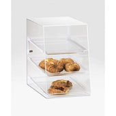 CalMil 3 Tray Self Serve Display Cabinet, 11 1/2 x 17 x 17 inch.