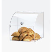 CalMil Curved Top Opening Bin, 12 1/2 x 12 1/2 x 12 1/2 inch.