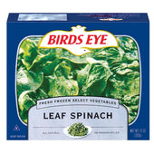 Birds Eye Leaf Spinach, 10 Ounce -- 24 per case.