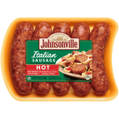 Johnsonville® SAUSAGE ITALIAN HOT & SERVE 4:1 LB