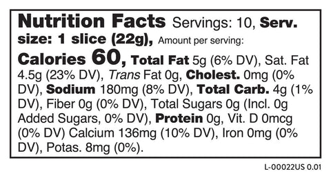 Daiya Cheddar Style Cheese Slice, 7.8 Ounce -- 8 per case