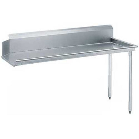 Standard S70 Series Stainless Steel Clean Island 7 Feet Dishtable Left.