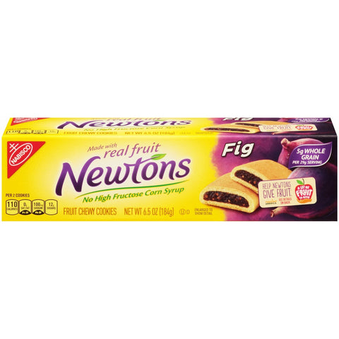 Nabisco Newtons Fig Cookies Convenience Pack, 6.5 Ounce -- 12 per case.