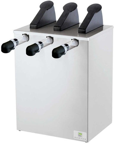 Server Triple Express Pump Slim Serving Station, 17 9/16 x 11 x 13 inch