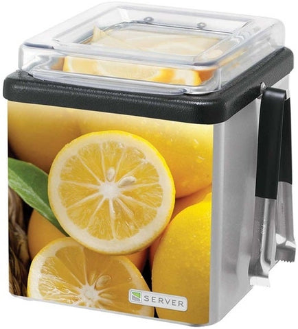 Server IRS-1 Lemon Server Cold Station, 2 3/4 Quart Capacity