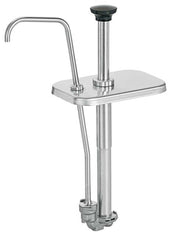 Server Stainless Steel 2 Ounce Fountain Condiment Jar Pump, 3 1/2 Quart Capacity