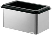 Server Mini Bar Drop-In Insulated Base for Three 1/9 Size Jars, 7 inch