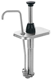 Server Stainless Steel 1.25 Ounce Fountain Condiment Jar Pump, 3.5 Quart Capacity