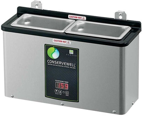 Server ConserveWell Utensil Holders with Countdown Timer, 120 Volt