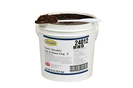 Rich JW Allen Classic Chocolate Cake and Donut Icing, 23 Pound.