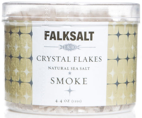 Falksalt Smoke Crystal Sea Salt Flakes, 4.4 Ounce -- 10 per case.