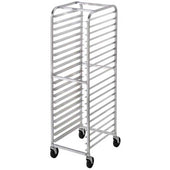 Channel Manufacturing Aluminum Economy Series 3 inch Spacing All Welded Full Size Bun Pan Rack, 64 x 20.5 x 26 inch.