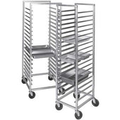 Channel Manufacturing Standard Series 5 inch Spacing Aluminum Steamtable Pan Rack, 64 x 16.5 x 22 inch.