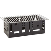 Cal Mil Black Squared Chafer Alternatives, 22 x 12 x 7.5 inch.