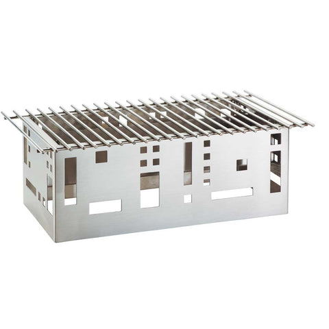 Cal Mil Stainless Steel Squared Chafer Alternative, 22 x 12 x 7.5 inch.
