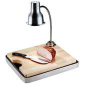 Cal Mil Stainless Steel Carving Station with Lamp, 20 x 16 x 4 inch.