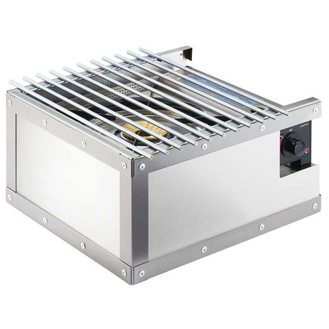 Cal Mil Urban Stainless Steel Butane Burner Housing, 14 x 12.5 x 7.25 inch.