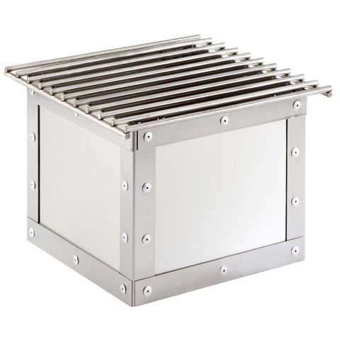 Cal Mil Urban Stainless Steel Chafer Alternative, 12 x 12 x 8.25 inch.