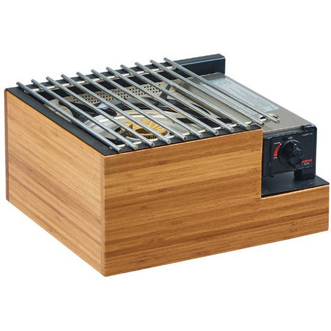 Cal Mil Bamboo Butane Stove Frame, 14.5 x 13 x 7.5 inch.