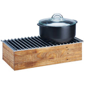 Cal Mil Madera Chafer Alternative, 20 x 10 x 5.75 inch.