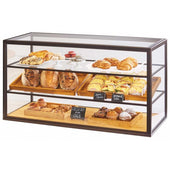 Cal Mil Bronze Sierra 3 Tier Display Case, 42 x 17 x 23 inch.