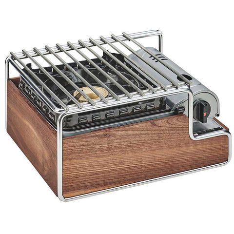 Cal Mil Chrome Mid Century Butane Stove Frame, 14.25 x 12.75 x 7.25 inch.