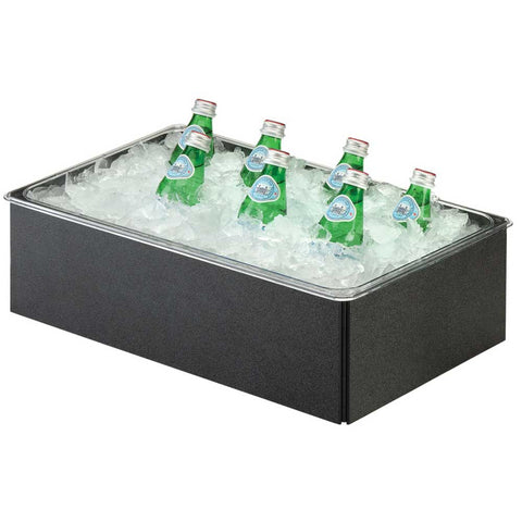 Cal Mil Black Folding Ice Housing, 12 x 20 x 6 inch.