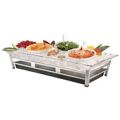 Cal Mil Platinum Original Large Ice Carving Pedestal, 24 x 48 x 8 inch.
