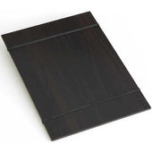 American Metalcraft Espresso Wood Rubberband Board Menu Holder, 12 1/2 inch Height -- 24 per case.