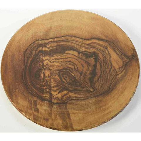 American Metalcraft Olive Wood Melamine Serving Board, 17 inch Dia. -- 8 per case.