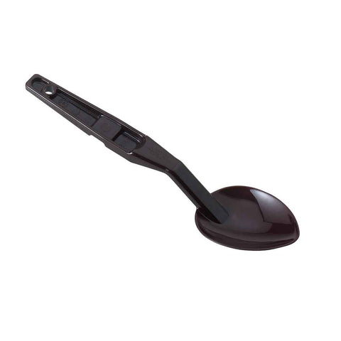 Camwear Black Perforated Deli Spoon, 11 inch -- 12 per case.