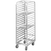 Channel Manufacturing Aluminum Lifetime Series Heavy Duty All Welded Bun Pan Rack, 36 x 22 x 26 inch.