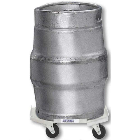 Channel Manufacturing Aluminum Keg Dolly, 5.25 x 17.25 x 17.25 inch.