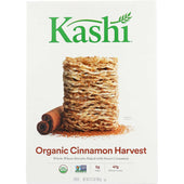 Kashi Organic Promise Cinnamon Harvest Whole Wheat Biscuit Cereal, 16.3 Ounce -- 12 per case.
