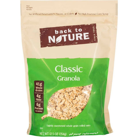 Back to Nature Classic Granola, 12.5 Ounce -- 6 per case