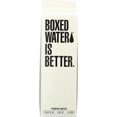 Boxed Water Is Better Purified Water, 33.8 Fluid Ounce -- 12 per case.