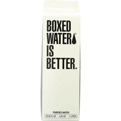 Boxed Water Is Better Purified Water, 33.8 Fluid Ounce -- 12 per case.