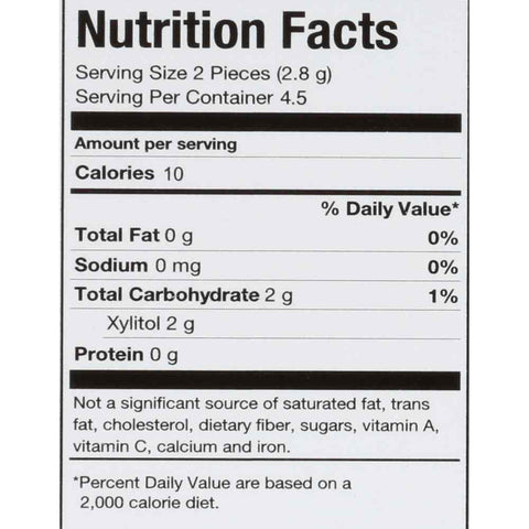Pur Bubble Gum Sugarfree Chewing Gum, 9 count per pack -- 12 per case.