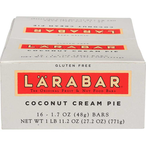 LaraBar Coconut Cream Pie Nutritional Bar, 1.7 Ounce -- 16 per case.