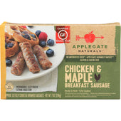 Applegate Farm Natural Chicken and Maple Breakfast Sausage, 7 Ounce -- 12 per case.