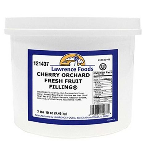 Lawrence Foods Whole Deluxe Cherry Filling, 0.75 Gallon -- 4 per case