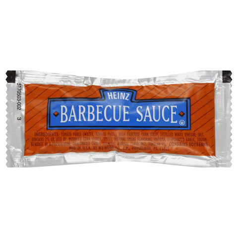 Heinz Single Serve Barbecue Sauce, 12 Gram -- 200 per case.